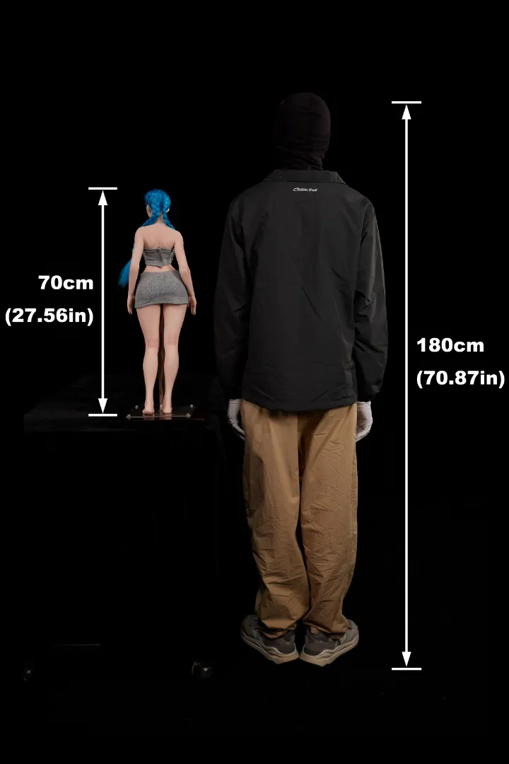 70cm (2ft4) Silicone Poupée sexuelle Jetta